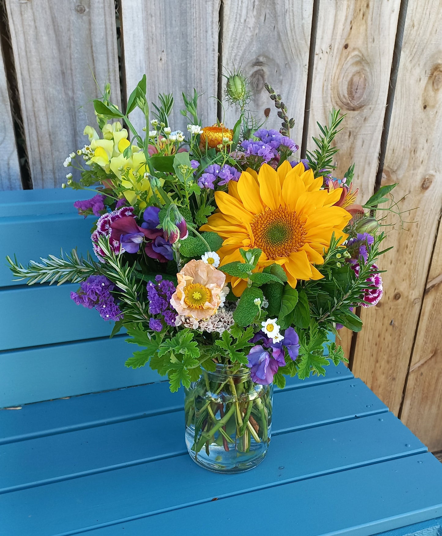 'Garden Extravaganza' Joy Jar Extra Large Arrangement