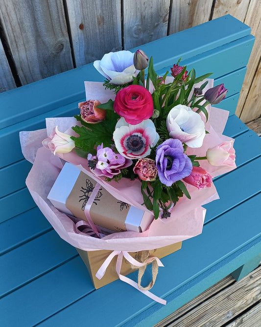 'Just Because' Gift Box with Fresh Flowers
