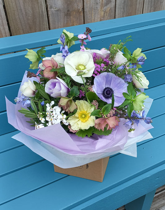 'Garden Party' Large Joy Jar Flower Arrangement