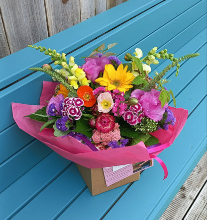'Garden Party' Large Joy Jar Flower Arrangement