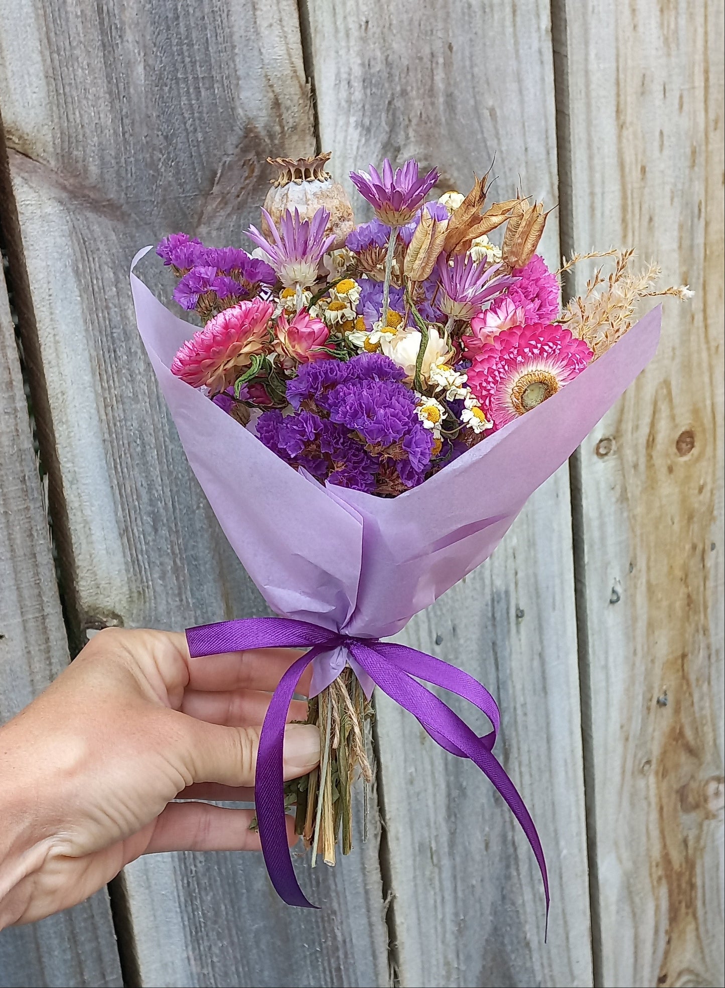 Dried Flower Posy