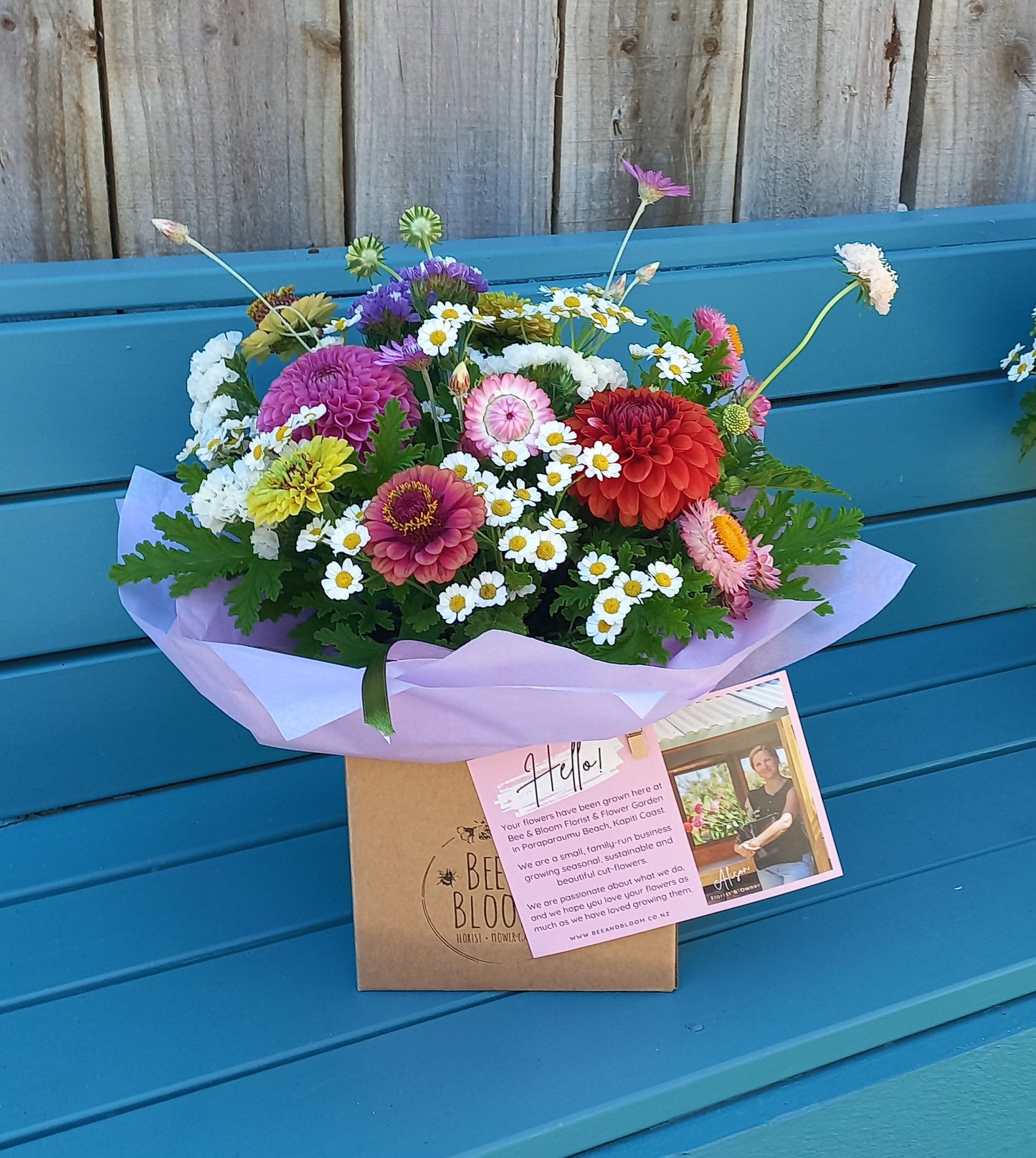 Joy Jar Flower Arrangement Medium