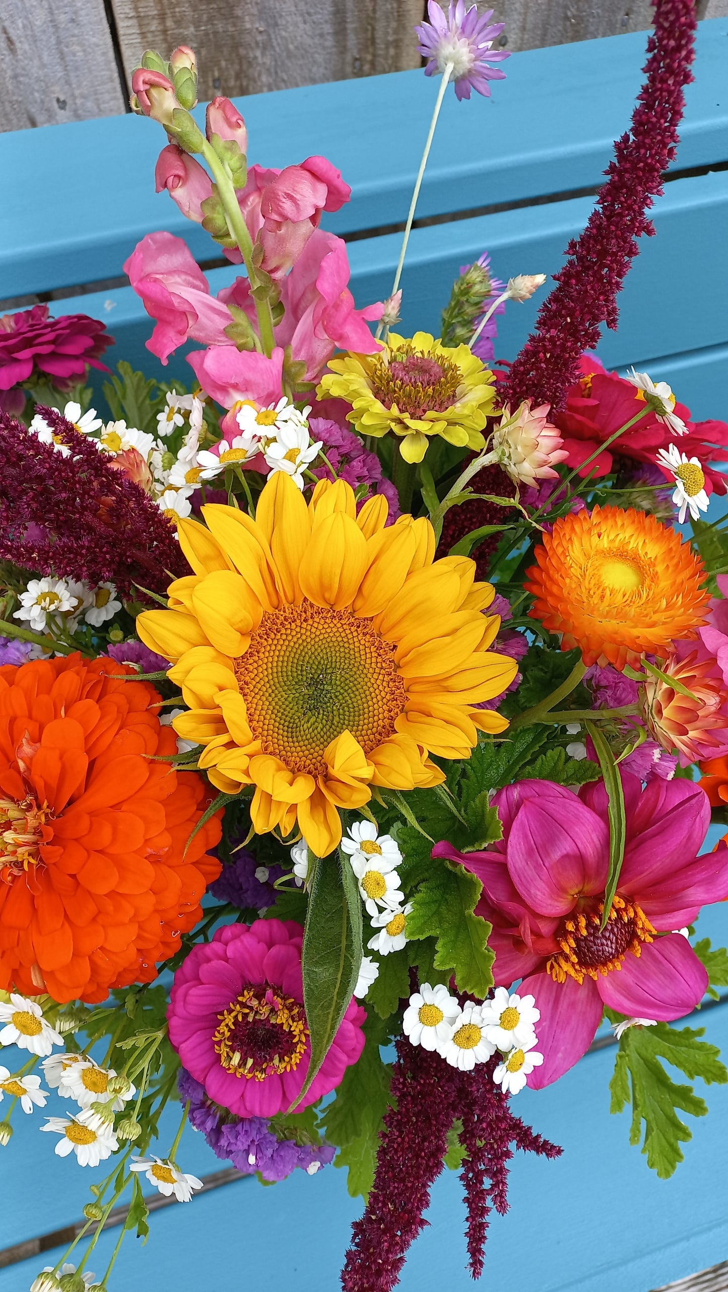 'Fiesta' Large Joy Jar Flower Arrangement