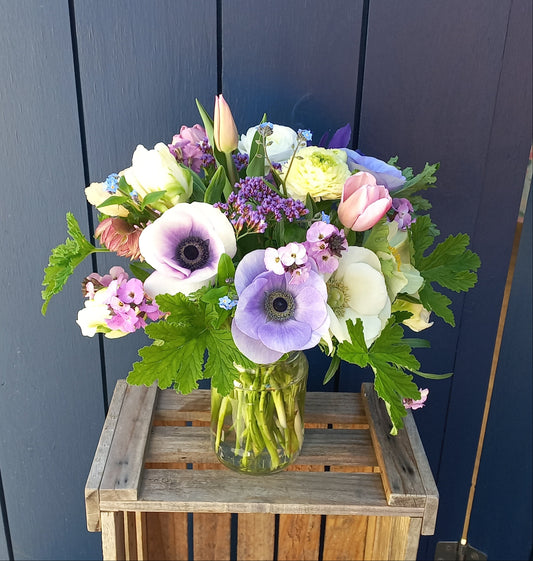 Spring Garden Joy Jar Large