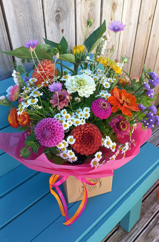 'Garden Extravaganza' Joy Jar Extra Large Arrangement