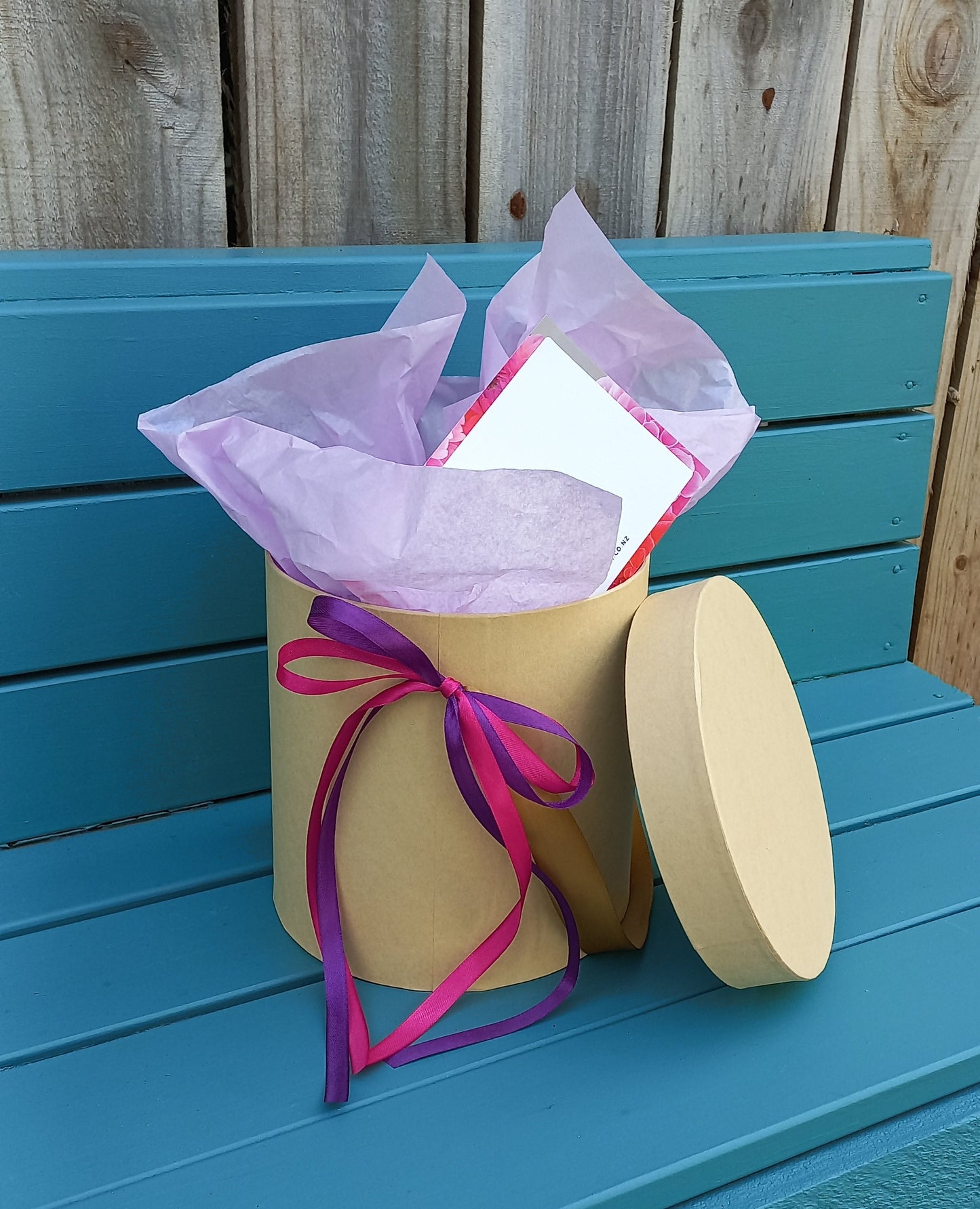 Hat Box with card