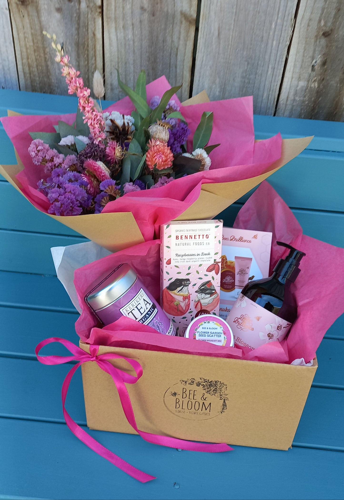 'Blossom & Bloom' Gift Box with Dried Flowers